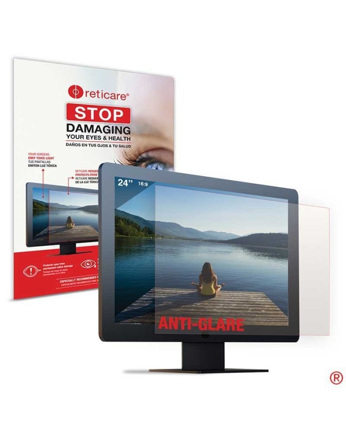Reticare Blue Light Protector for 24"(16:9) Monitors (Anti-Glare)