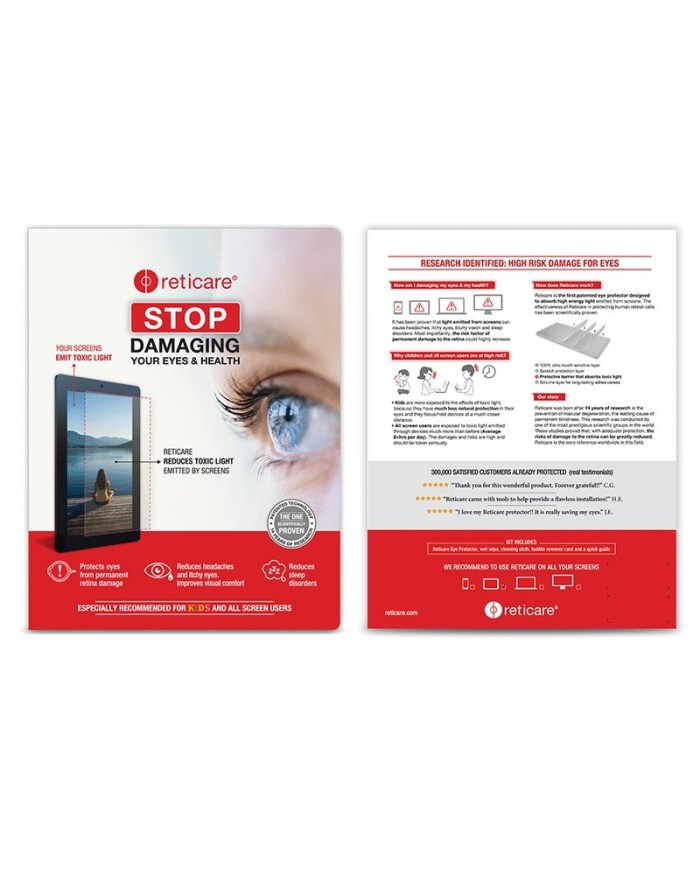 Reticare Blue Light Protector for Naxa 10.1” & Others