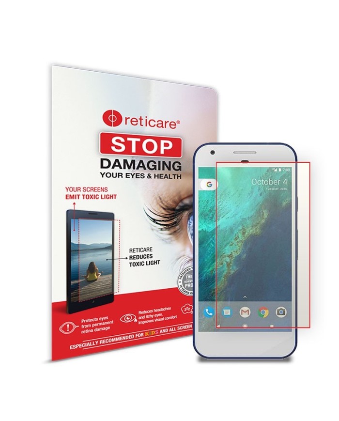 Reticare Blue Light Protector for Google Pixel XL Smartphone Reticare Blue Light Protector for Google Pixel XL Smartphone