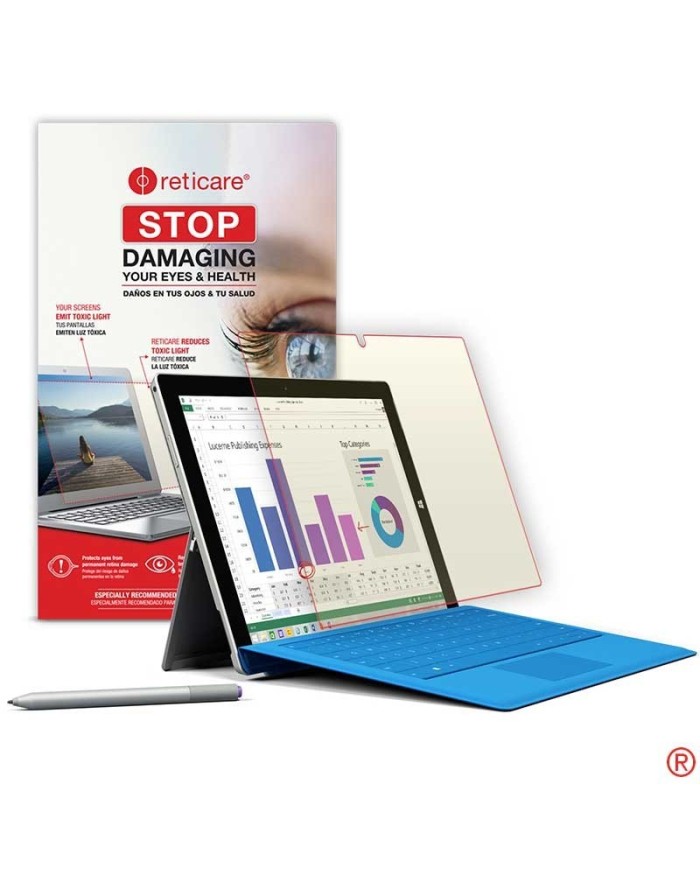Reticare Blue Light Protector for Microsoft Surface Pro 4 Reticare Blue Light Protector for Microsoft Surface Pro 4