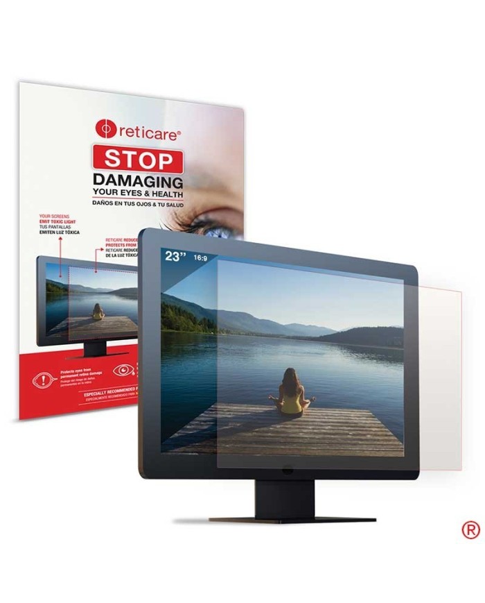 Reticare for Monitor 23" (Parte iluminada, sin bordes:20.04"Wx11.27"H)