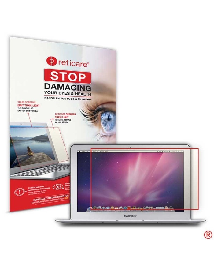 Reticare for MacBook Air 13.3" 16:10 (Lit part, no borders: 11.26"Wx7"H) Reticare for MacBook Air 13.3" 16:10 (Lit part, no borders: 11.26"Wx7"H)