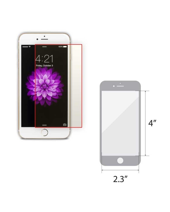 Reticare for Apple iPhone 6/6S White Border (visual) Reticare for Apple iPhone 6/6S White Border (visual)