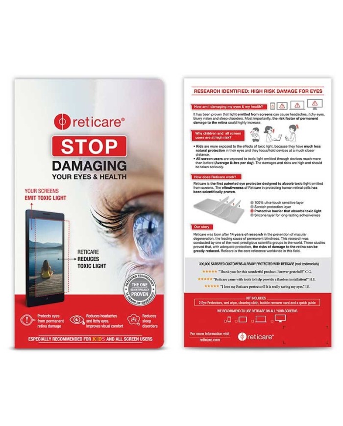 Reticare for Samsung Galaxy S6 Visual screen Reticare for Samsung Galaxy S6 Visual screen